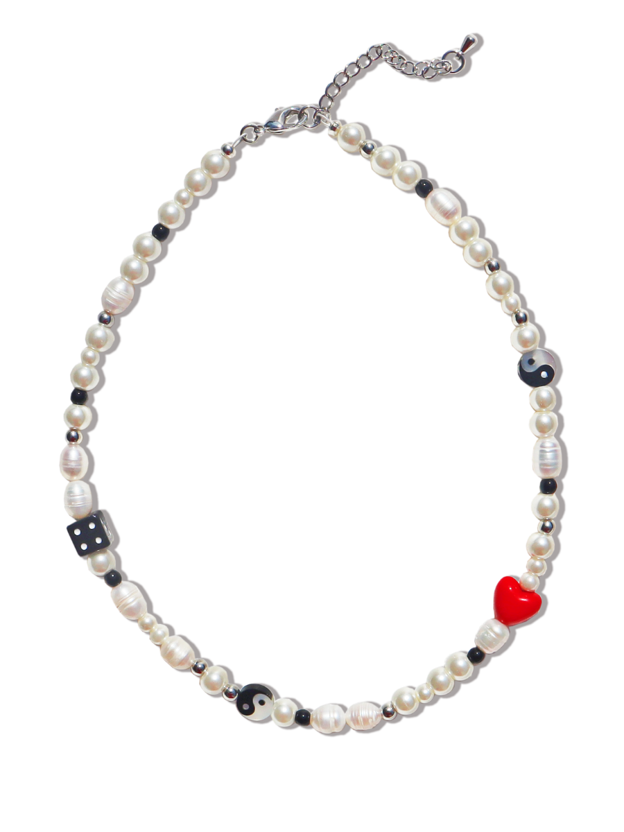 Cruella de Vil Pearl Necklace